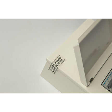Ruban adhésif laminé pour l'identification de machines Brother TZE-SE4 Ruban de sécurité Noir/Blanc 18mm