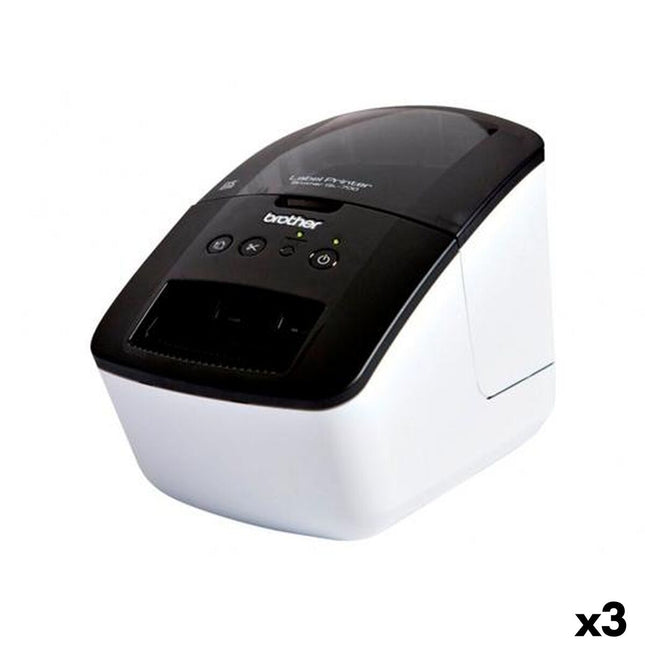 Imprimante thermique Brother QL700 Noir (3 pièces)