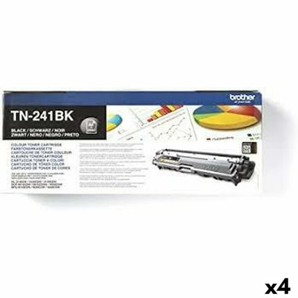 Toner Original Brother HL3140CW HL3150CDW DCP9020CDW DCP91010 Noir (4 pièces)