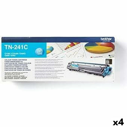 Toner Original Brother HL3140CW/HL3150CDW/DCP9020CDW Cyan (4 pièces)