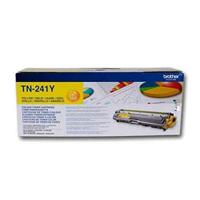 Toner original Brother jaune noir