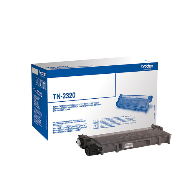 Toner original Brother TN-2320 noir (1 pièce)