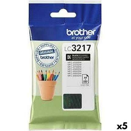 Cartouche d'encre originale Brother MFCJ6530DW, MFCJ5730DW Noir (5 pièces)