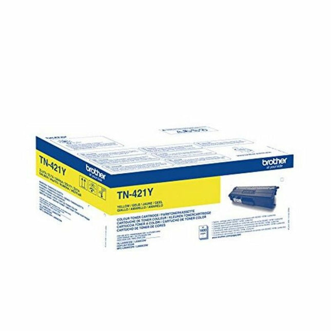 Toner original Brother TN421Y jaune noir