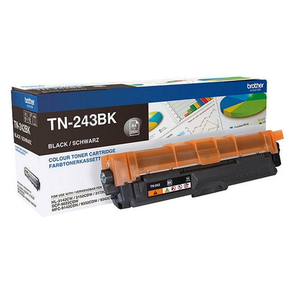 Toner Original Brother TN-243BK Noir (4 pièces)