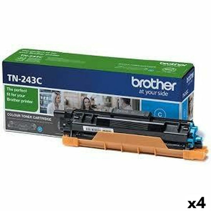 Toner Original Brother HLL3210CW Cyan (4 pièces)