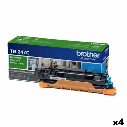 Toner Brother HLL Cyan (4 pièces)