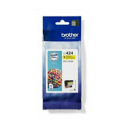 Cartouche d'encre originale Brother DCP-J1200W Jaune (5 pièces)