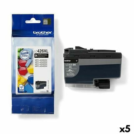 Cartouche d'encre originale Brother MFC-J4340DW J4540DWXL J4540DW Noir (5 pièces)
