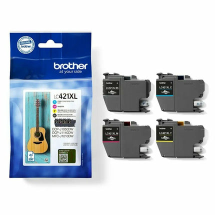 Cartouche d'encre originale Brother LC421XLVAL couleurs et noir