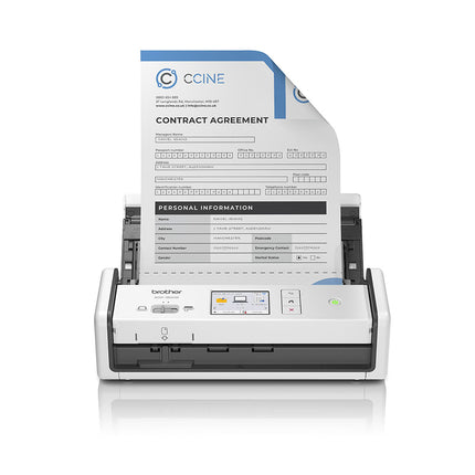 Scanner couleur portable recto-verso Brother ADS1800WUN1 6-20 ppm