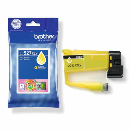 Cartouche d'encre originale Brother LC527XLY Jaune