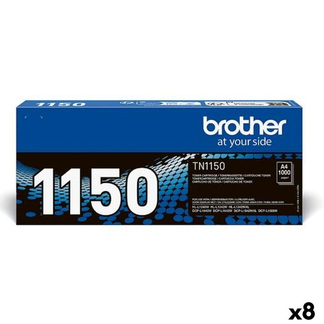 Toner Brother TN1150 Noir (8 pièces)