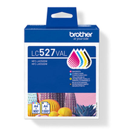 Cartouche d'encre originale Brother LC527VAL couleur (4 pièces)