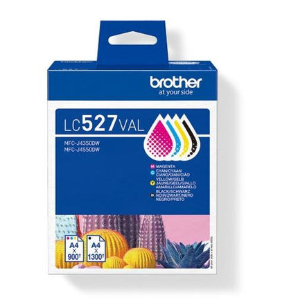 Cartouche d'encre originale Brother LC527VAL jaune, bleu, noir, magenta (5 pièces)