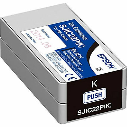 Cartouche d'encre d'origine Epson SJIC22P(K) Noir