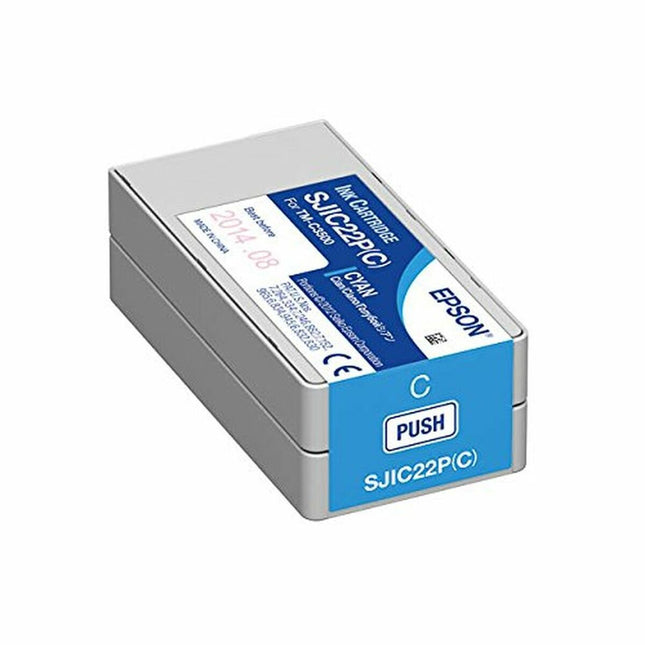 Cartouche d'encre d'origine Epson SJIC22P(C) Cyan