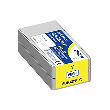 Cartouche d'encre d'origine Epson SJIC22PY Jaune