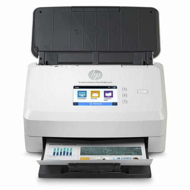 Scanner HP 6FW10A#B19 Weiß 75 ppm