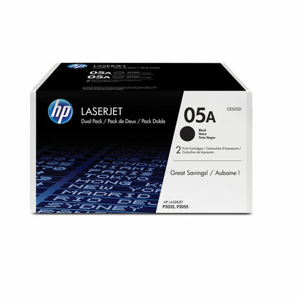 Toner HP 05A Noir Toner (lot de 2)
