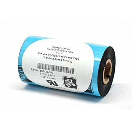 Ruban transfert thermique Zebra 2300 Cire (12 pièces)