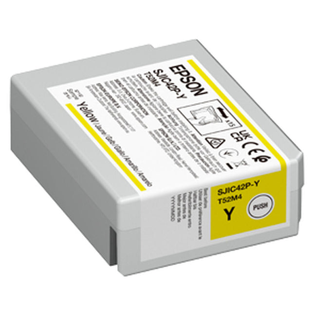 Cartouche d'encre originale Epson SJIC42P-Y Jaune