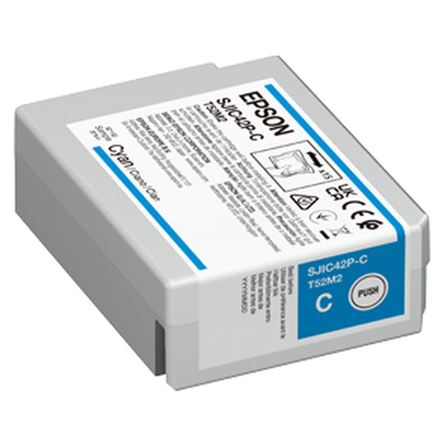 Cartouche d'encre originale Epson SJIC42P-C Turquoise