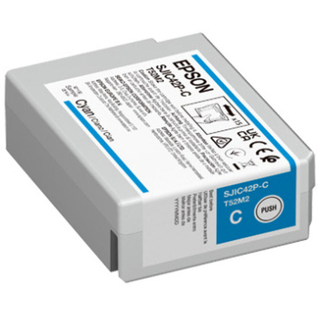 Cartouche d'encre originale Epson SJIC42P-C Turquoise