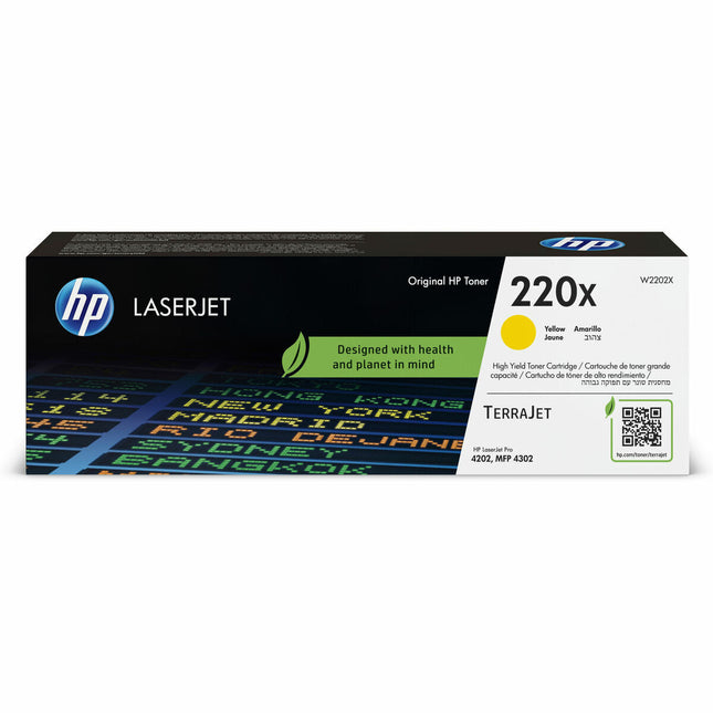 Toner original HP W2202X jaune (1 pièce)
