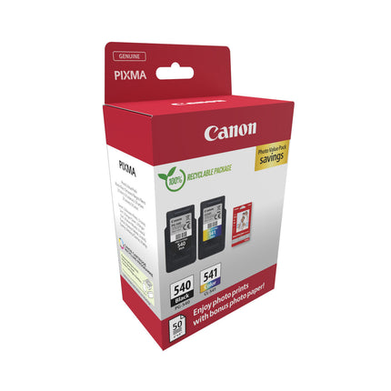 Original Tintenpatrone Canon PG-540 Noir + CL-541 Couleur Bunt