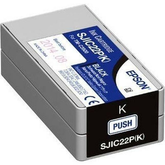 Cartouche d'encre d'origine Epson SJIC22P(K) Noir