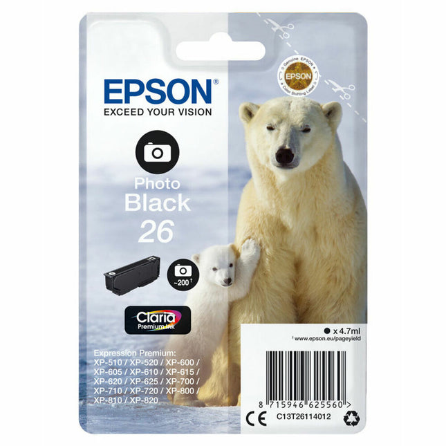 Cartouche d'encre originale Epson T2611 noir
