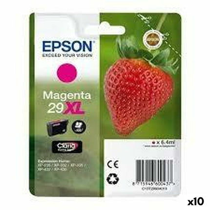 Cartouche d'encre d'origine Epson 29 XL Magenta (10 pièces)