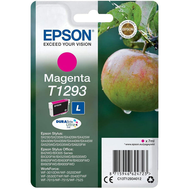 Cartouche d'encre d'origine Epson SX 235W /420W/425W/ OFFICE BX305F/320FW Magenta (10 pièces)