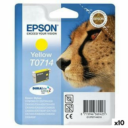 Cartouche d'encre originale Epson Jaune (10 pièces) (1 pièce)
