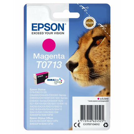 Cartouche d'encre originale Epson D-78/92/120/DX-4000/5000/6000/7000F Magenta (10 pièces)
