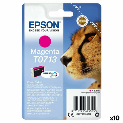 Cartouche d'encre originale Epson D-78/92/120/DX-4000/5000/6000/7000F Magenta (10 pièces)