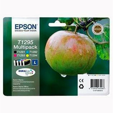 Cartouche d'encre compatible Epson T12914011 + T12924011 + T12934011 + T12944011 Noir/Cyan/Magenta/Jaune (8 pièces)