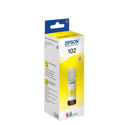 Cartouche d'encre compatible Epson 102 Jaune