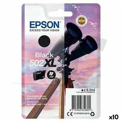 Cartouche d'encre originale Epson 502XL noire (10 pièces)