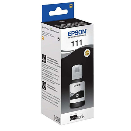 Encre de recharge pour cartouches Epson N°111 Noir (30 pièces)