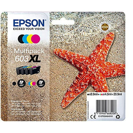 Cartouche d'encre originale Epson C13T03A64020 4 pièces Noir Couleur