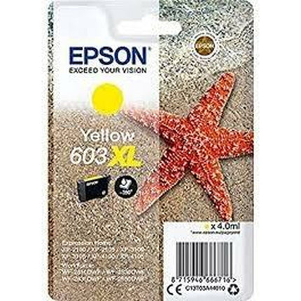 Cartouche d'encre originale Epson XP-2100 3100 4100 WF-2830DWF 2850DWF jaune (10 pièces)