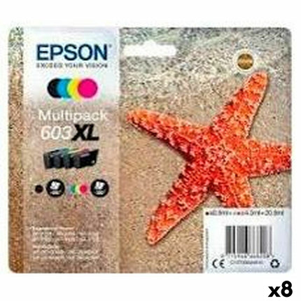 Cartouche d'encre d'origine Epson Noir/Cyan/Magenta/Jaune (8 pièces) (1 pièce)