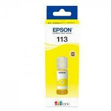Recharge encre Epson ET-5850, ET-5800, ET-16650, ET-16600, ET-5880, ET-5170 - N° 113 Jaune