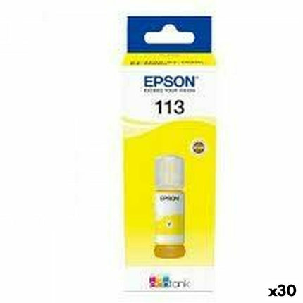 Recharge encre Epson ET-5850, ET-5800, ET-16650, ET-16600, ET-5880, ET-5170 - N° 113 Jaune