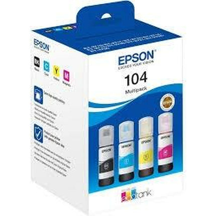Encre de recharge Epson N° 104 Jaune
