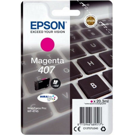 Cartouche d'encre originale Epson WorkForce Pro 4745 Series Magenta (8 pièces)