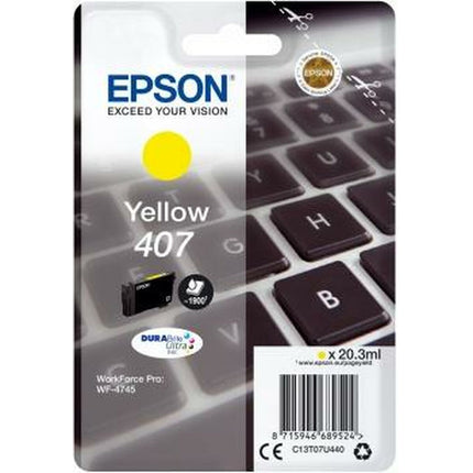 Cartouche d'encre d'origine Epson WorkForce Pro 4745 Series Jaune (8 pièces)