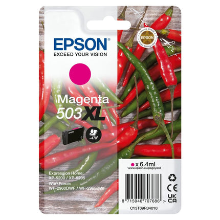 Cartouche d'encre d'origine Epson C13T09R34020 Noir Magenta